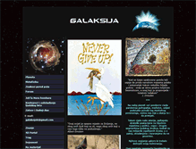 Tablet Screenshot of galaksija.com